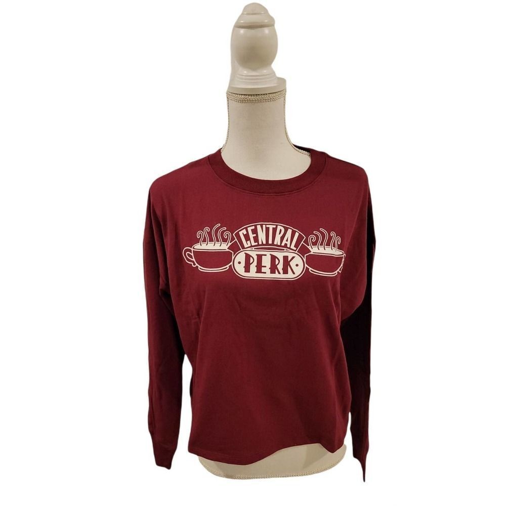 friends tv show Cropped Style Long Sleeve Shirt